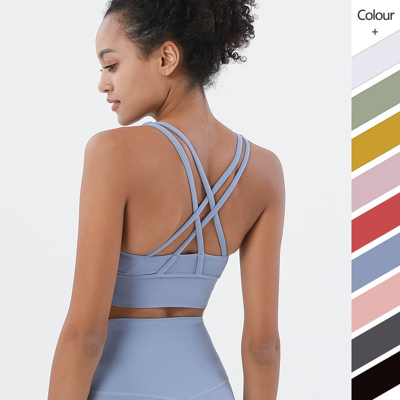 Quick Dry Underwear - Nieuwe Cross Terug Nylon Yoga Top