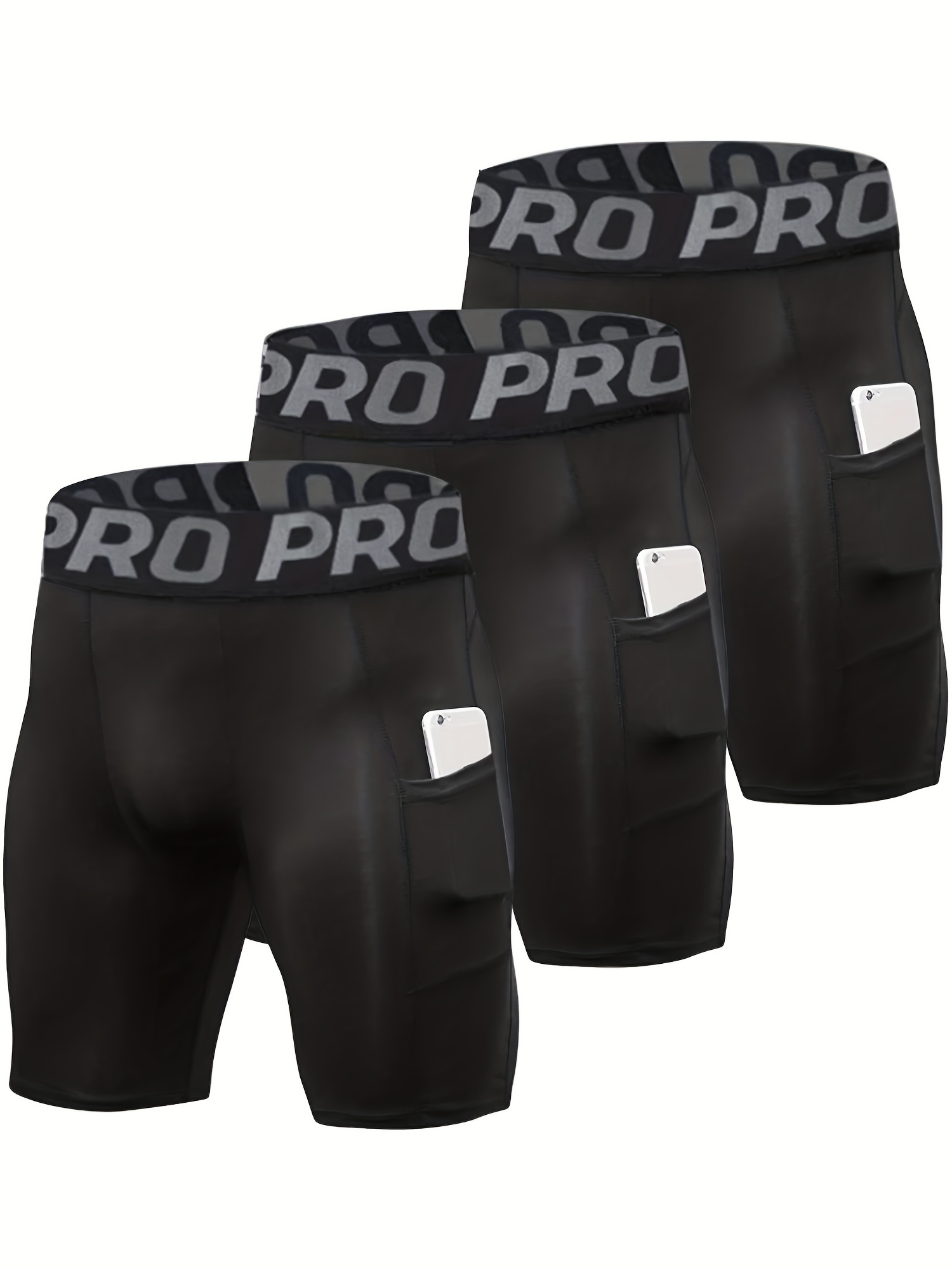 3-pack compressieshorts heren  - Compression Shorts Athletes recensie en prijs