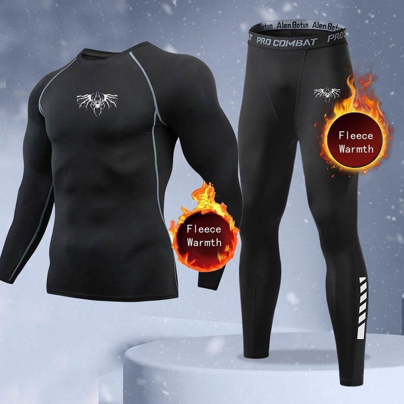 Nieuwe 2-delige winter warme h - Thermal Long John recensie en prijs